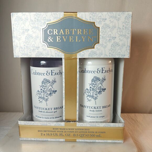 Crabtree & Evelyn Other - Crabtree & Evelyn BODY WAH & BODY LOTION NANTUCKET BRIAR 500ML*2